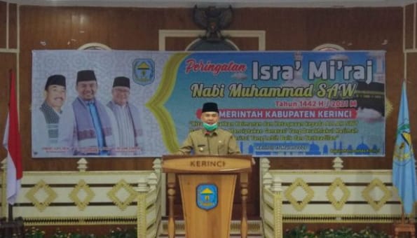 Pemkab Kerinci Peringati Isra’ Mi’raj Nabi Muhammad SAW