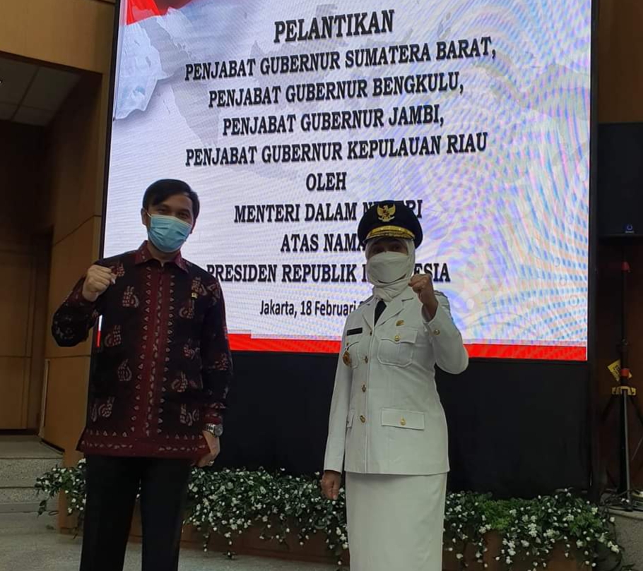 Edi Purwanto Sampaikan Ucapan Selamat Kepada Pj Gubernur Jambi