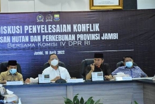 Dukung Pansus Konflik Lahan, Komisi IV DPR RI Kunker ke DPRD Provinsi Jambi