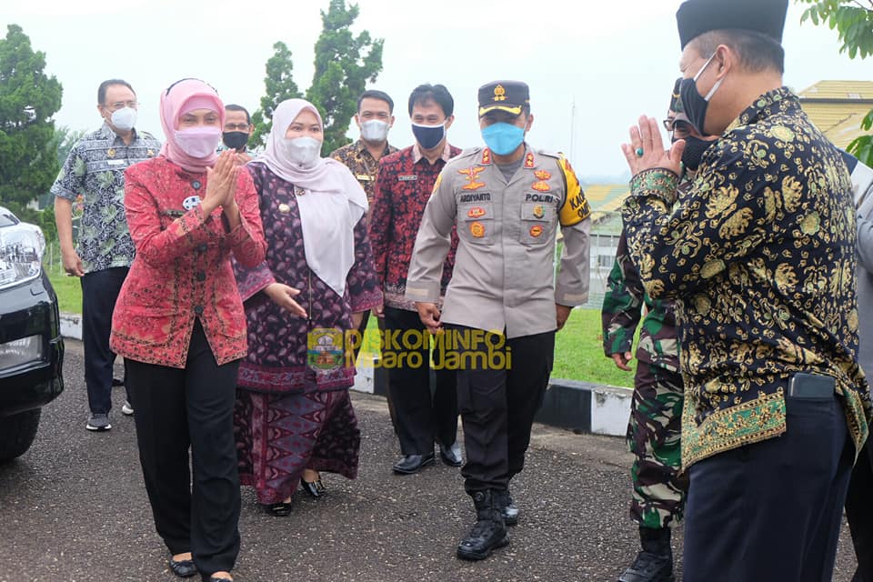 Masnah Albusyro Terima Kunker Pj Gubernur Jambi