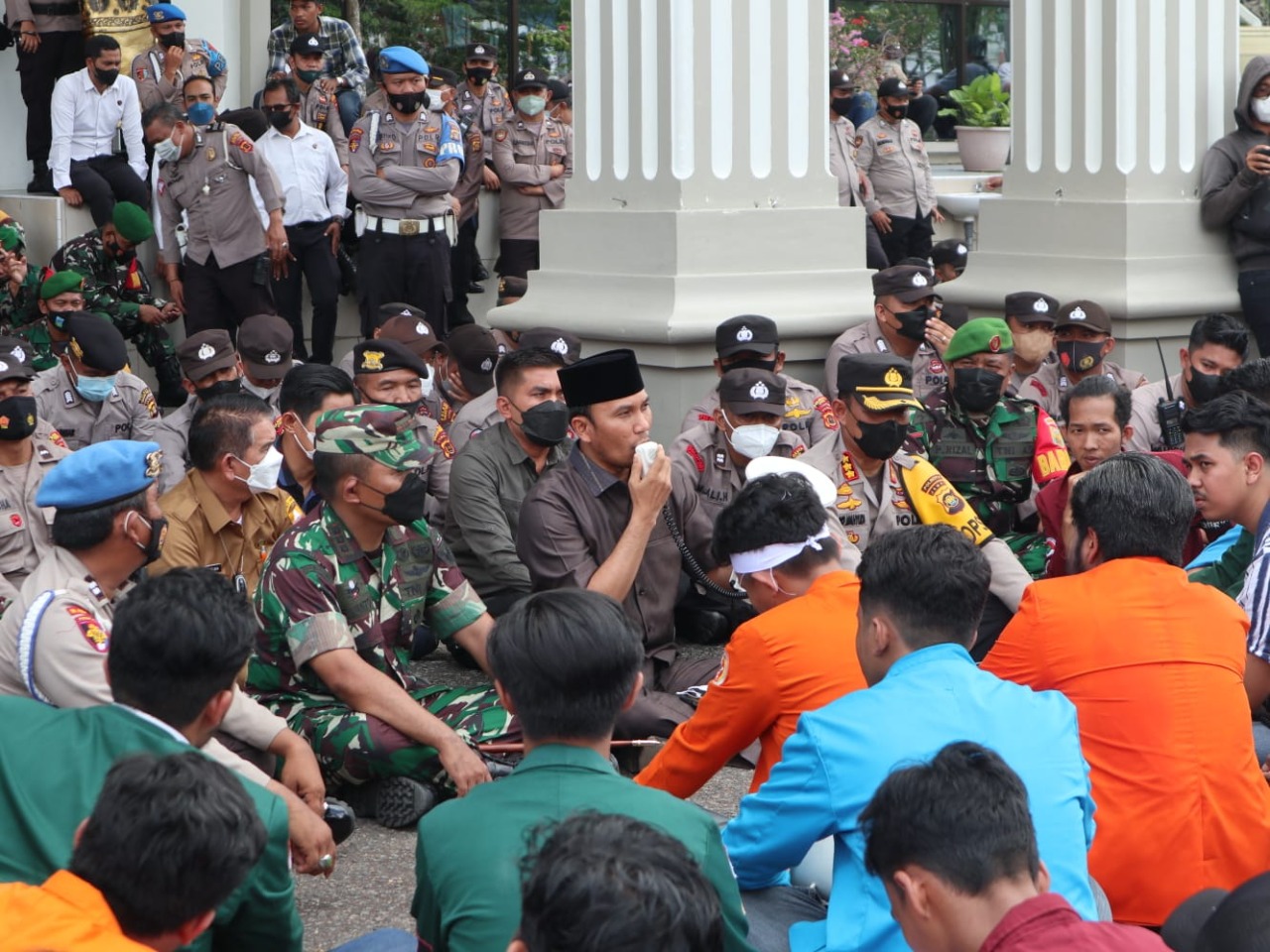 Edi Purwanto Sambut Aspirasi Mahasiswa Jambi