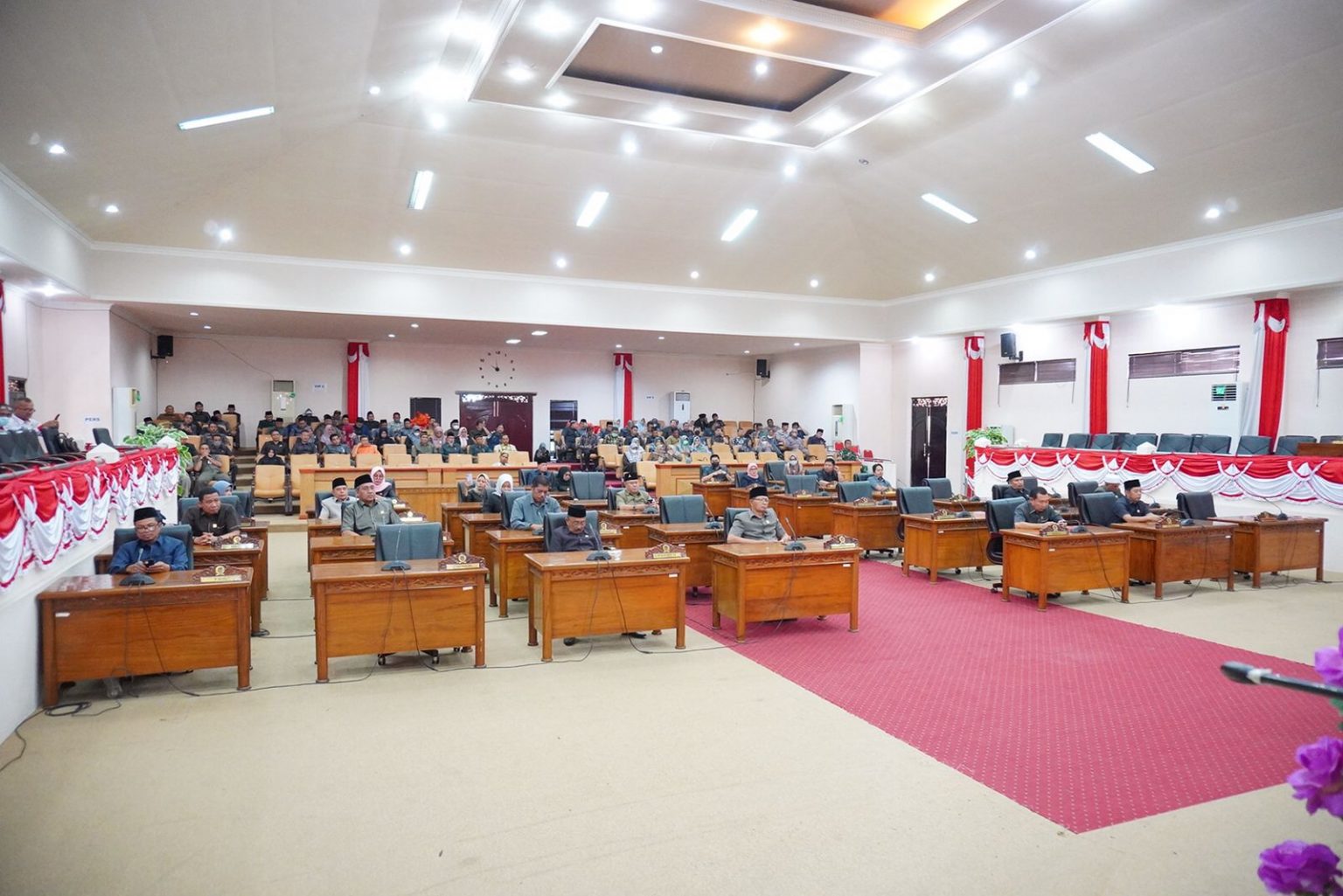 DPRD Tanjabbar Gelar Rapat Paripurna Penyampaian Nota Pengantar LKPJ Tahun Anggaran 2022