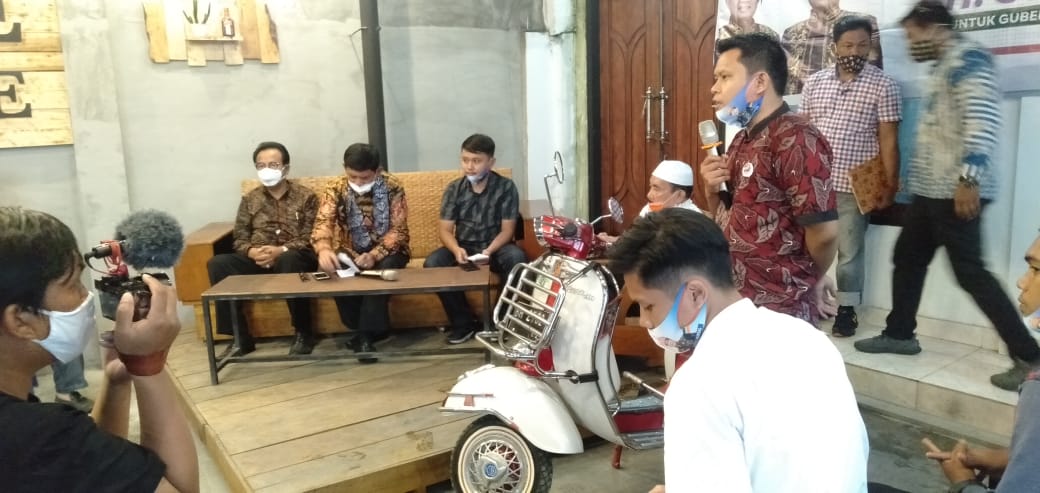 Cawagub Syafril Nursal Berdialog dan Menyapa Millenial Kerinci dan Sungaipenuh