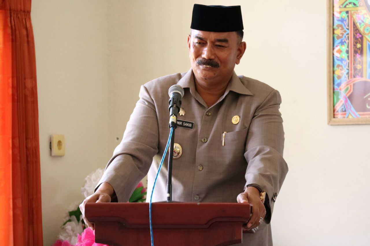 Wabup H. Amir Sakib Optimis Bram Itam Juarai Camat Teladan.