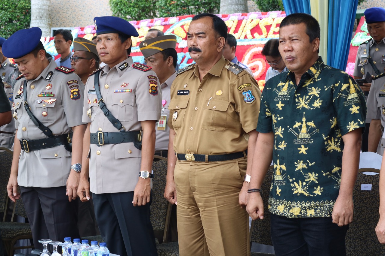 WABUP TANJAB BARAT HADIRI HUT POLAIRUD Ke-67