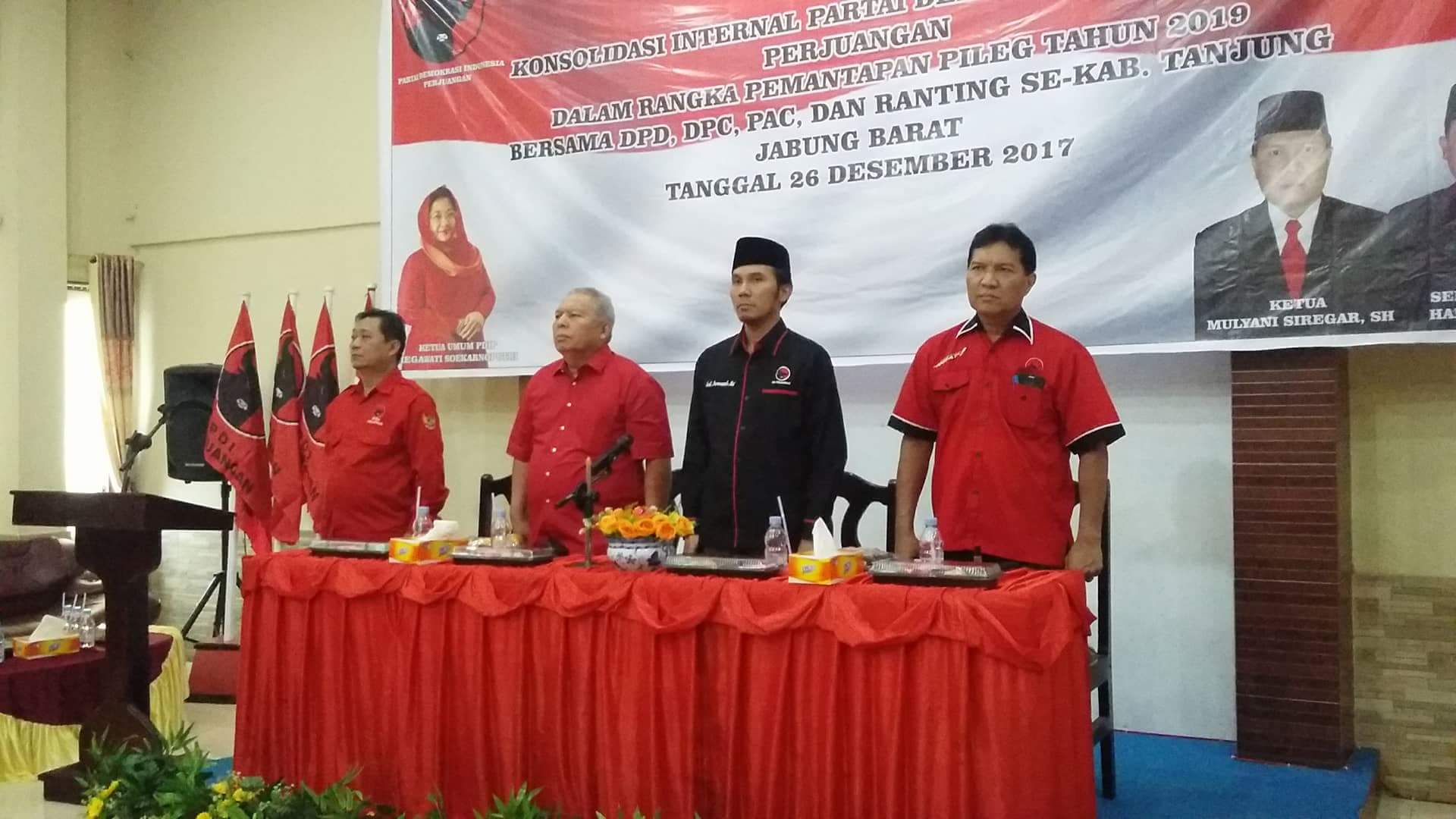 PDIP TANJUNG JABUNG BARAT RAPAT INTERNAL, INI AGENDA PENTING YANG DIBAHAS