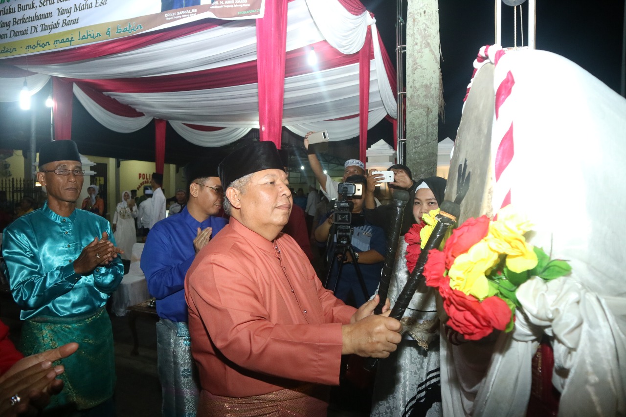 PawainTakbiran Keliling Di Kuala Tungkal Berlangsung Meriah