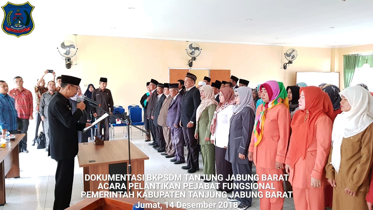 59 Pejabat Fungsional Pemkab Tanjabbarat Dilantik