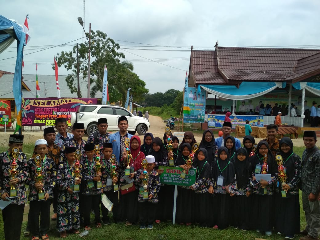 Tanjung Jabung Barat Raih Juara Umum III FASI XVI Tingkat Provinsi Jambi