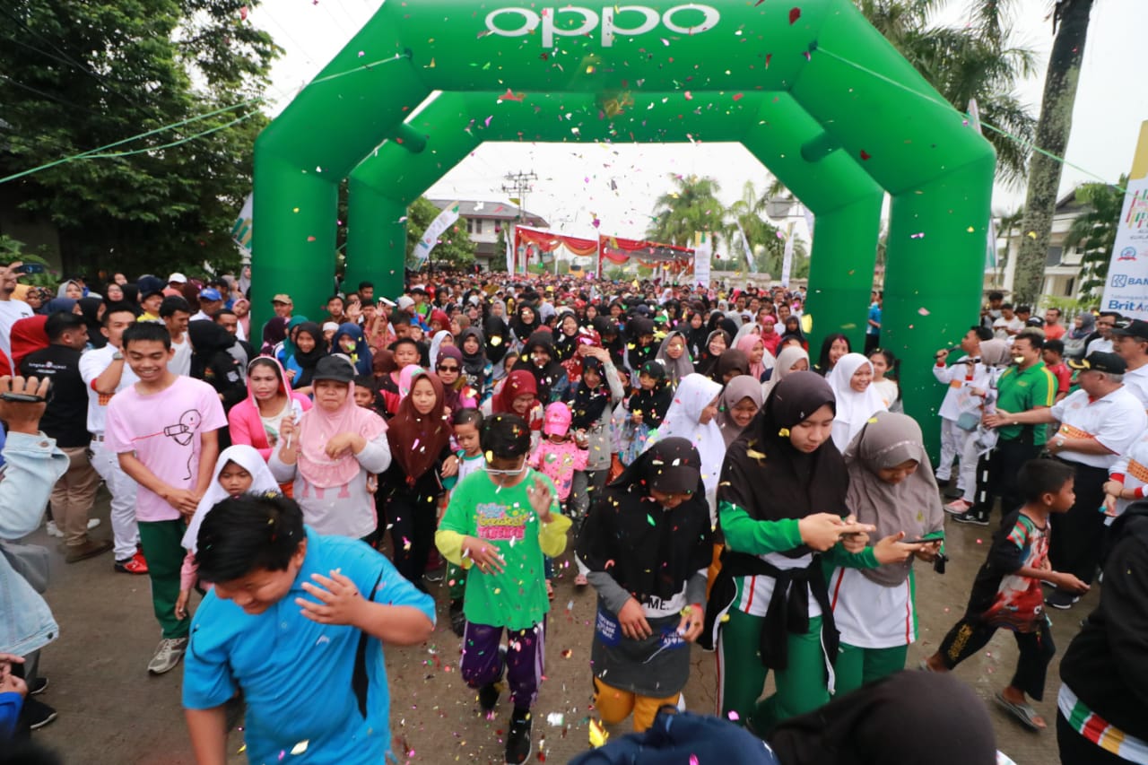 Ribuan Masyarakat Ramaikan Milenial  Road Safety Festival, Safial Ajak Milenial jadi Pelopor Keselamatan 