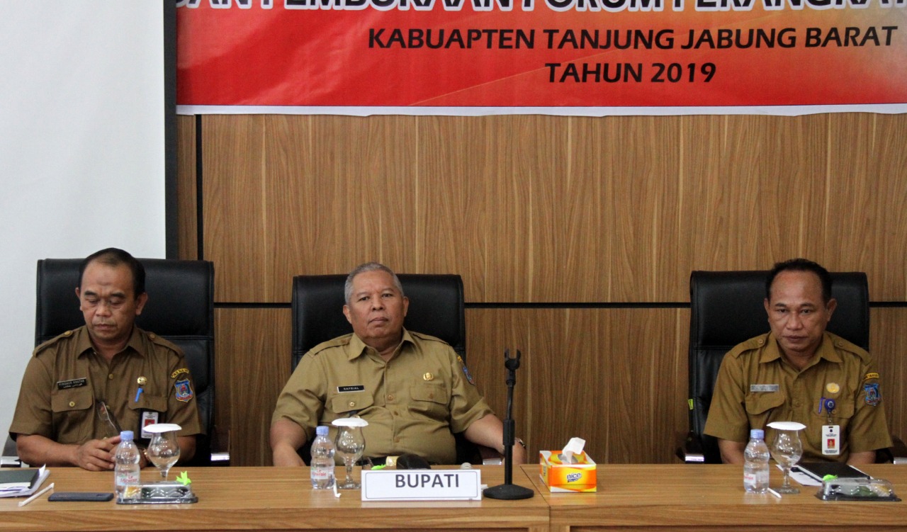 Buka Rapat Forum Perangkat Daerah, Jalankan Program Safrial Tekankan Pendekatan Partisipatif