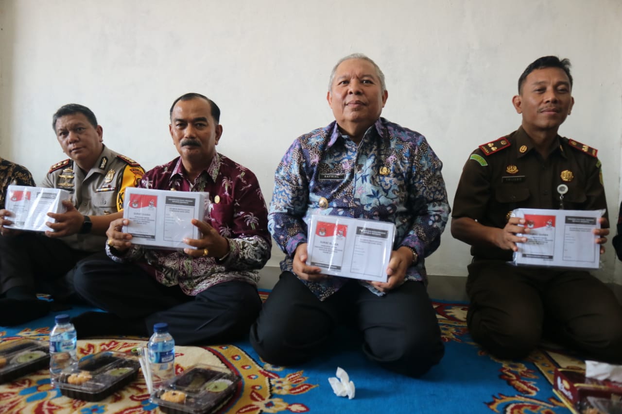 Bupati : Ciptakan Pemilu Serentak 2019 Tertib dan Aman