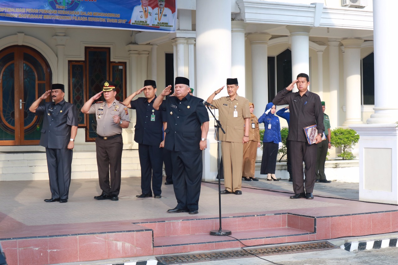 Bupati Safrial Menjadi Iryo Hut damkar ke 99