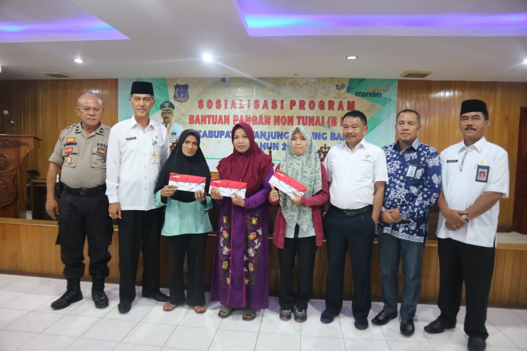 Pemkab Tanjab Barat Sosialisasikan Bantuan Pangan Non Tunai (BPNT) tahun 2019, Begini Aturannya