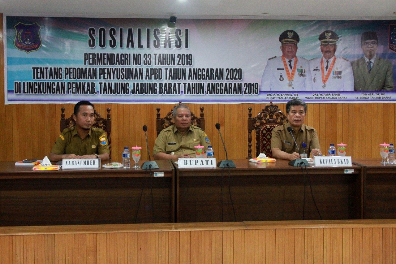 Bupati Safrial Sebut Penyusunan Apbd Harus Sesuai Pedoman dan Dipatuhi Semua Pihak