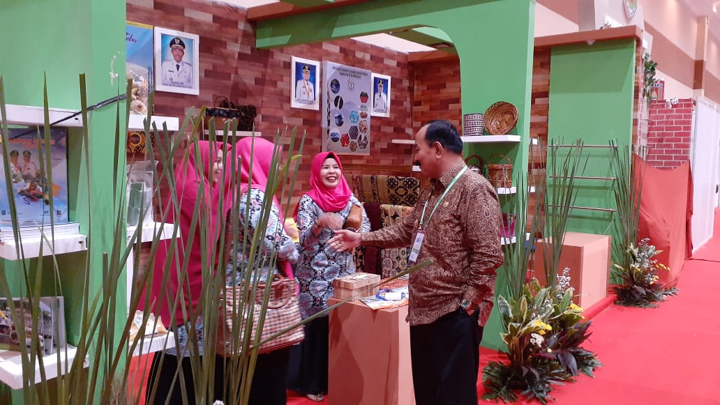 Wabup amir sakib hadiri  Apkasi Otonomi Expo 2019 di jakarta