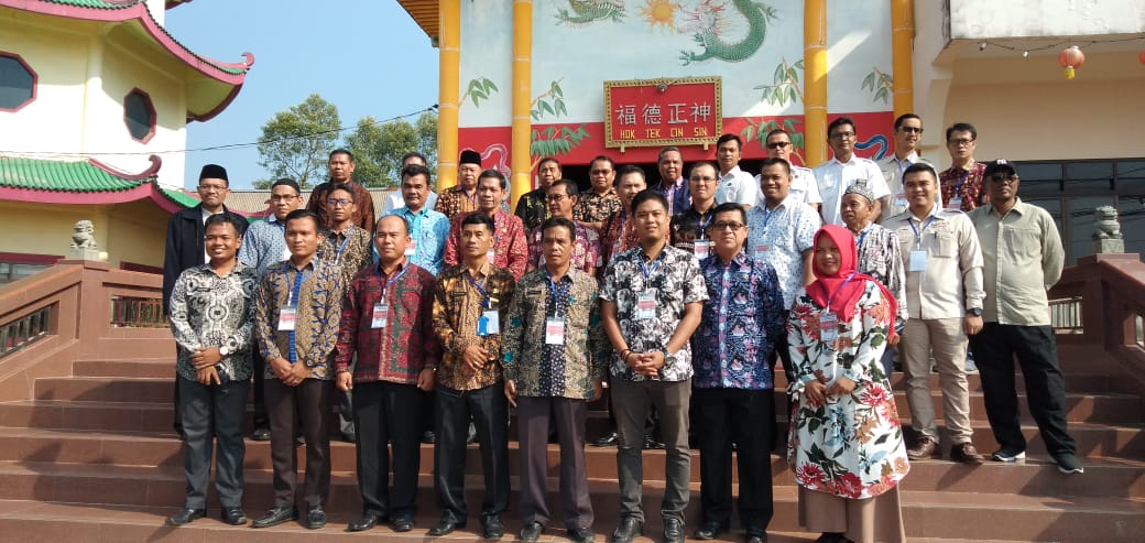 Kesbangpol se-Provinsi Jambi Roadshow ke Kampung Kerukunan Umat Beragama, kampung anti narkoba dan kampung pancasila di Tanjab Barat.