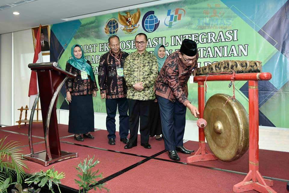 PROVINSI JAMBI TERCEPAT KETIGA SAMPAIKAN EKSPOSE LAHAN PANGAN BERKELANJUTAN