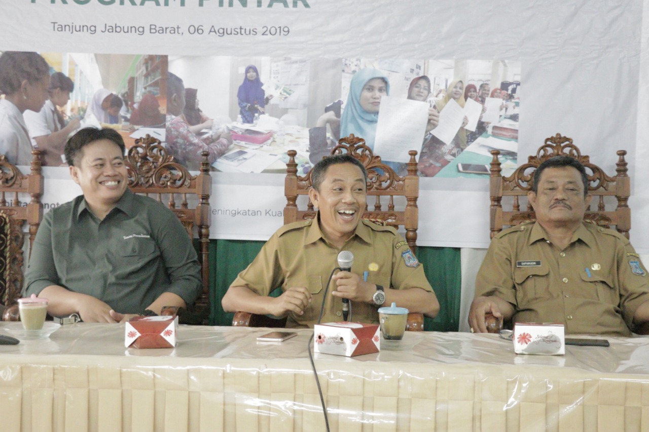 Tiga Kecamatan di Tanjab Barat Replikasi Program PINTAR