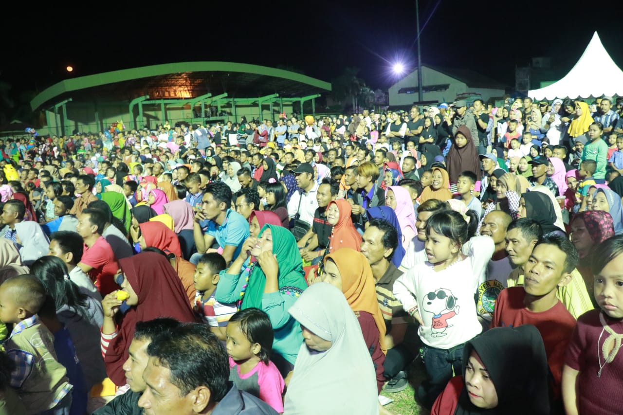 Puncak Hari Jadi Kabupaten Tanjabbarat dan HUT RI, Pemkab Tanjabbarat Hadirkan Artis Ibu Kota