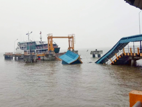 Jembatan Penyeberangan Roro Tanjung Buton Ambles, Pelayanan RoRo ke Balai Karimun dan Meranti Tersendat