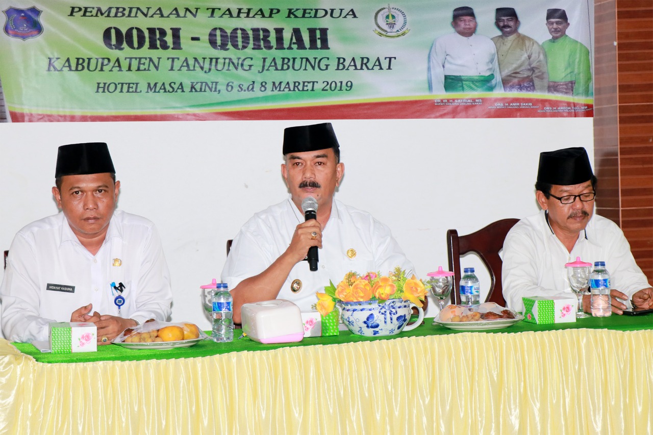 Buka Training Centre, Wabup Harapkan Peningkatan Prestasi MTQ Tanjab Barat