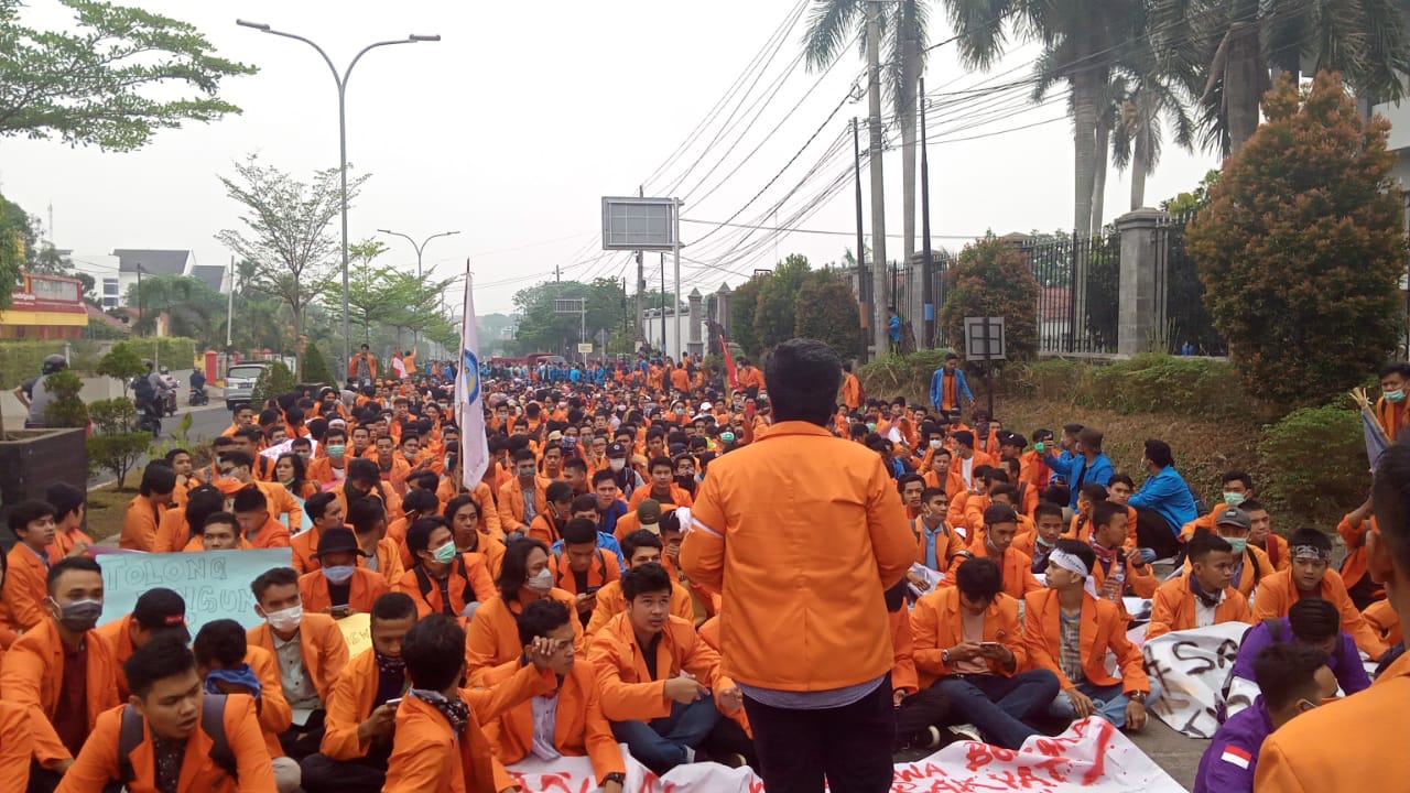 Demo Mahasiswa di Jambi, Ini Tuntutan Mahasiswa