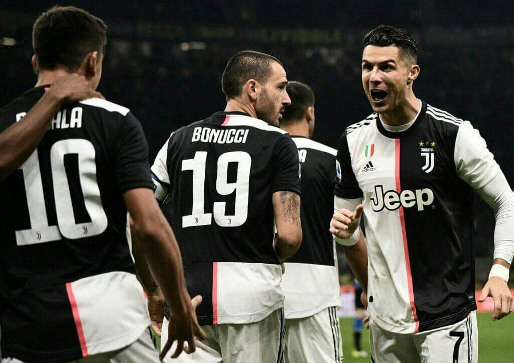 Tumbangkan Inter 2-1, Juventus Geser Inter Milan di Puncak Klasemen Liga Italia 2019-2020