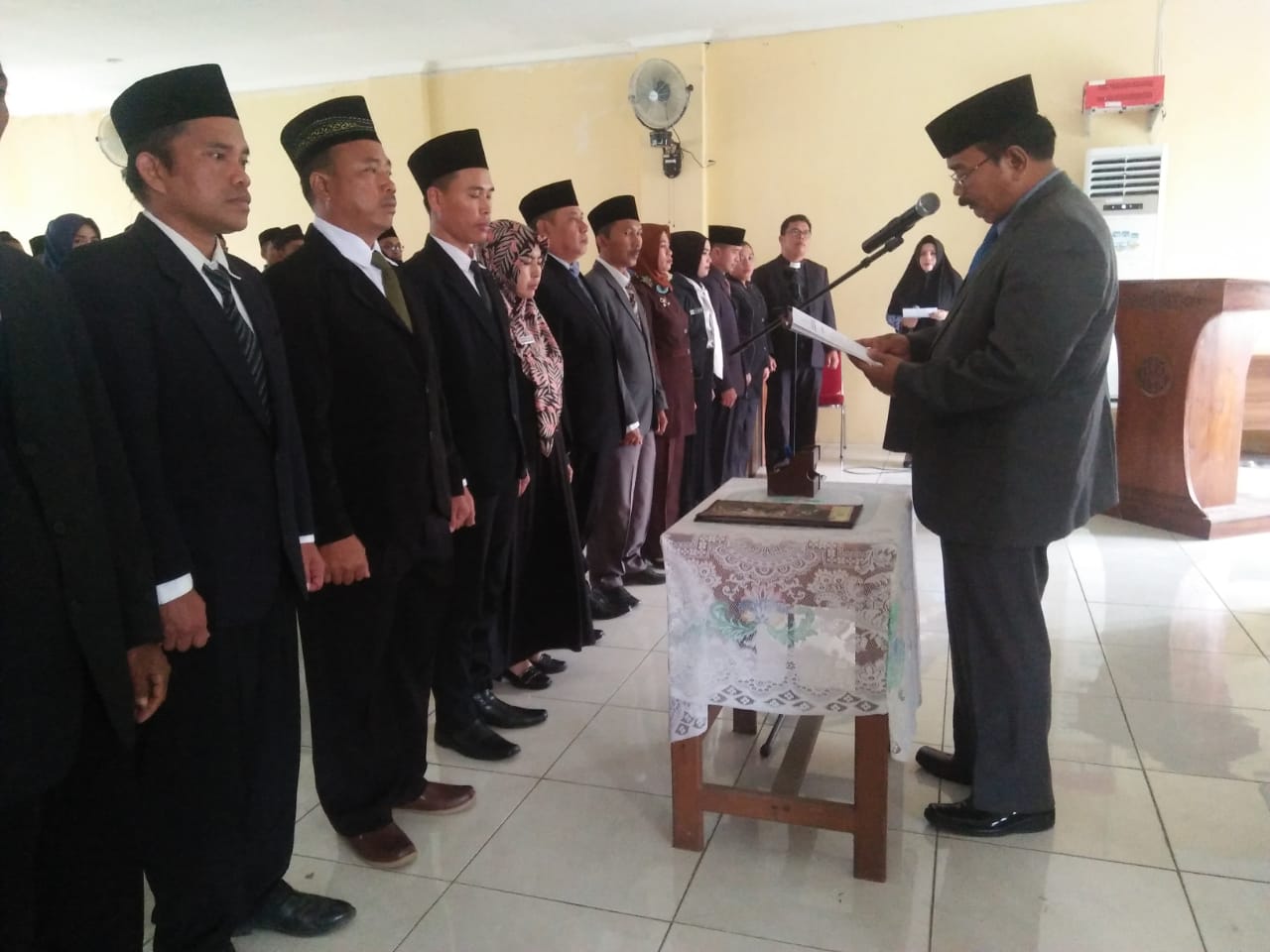 Wabup Lantik Sejumlah Pejabat Fungsional