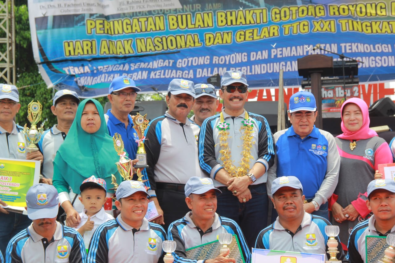 Hadir Pada BBGRM XVI Provinsi Jambi Wakil Bupati: Gotong Royong Jangan Hanya Jadi Selogan