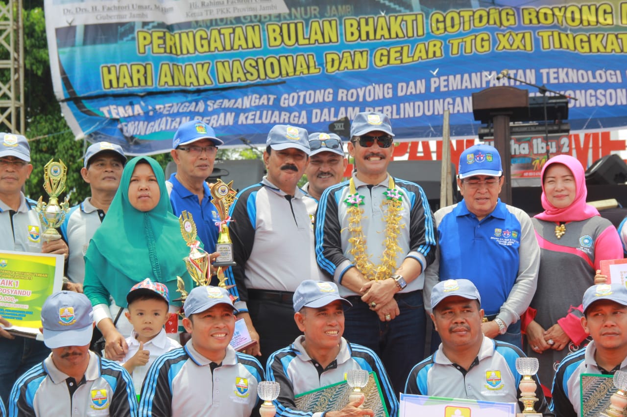 Hadir Pada BBGRM XVI Provinsi Jambi Wakil Bupati: Gotong Royong Jangan Hanya Jadi Selogan