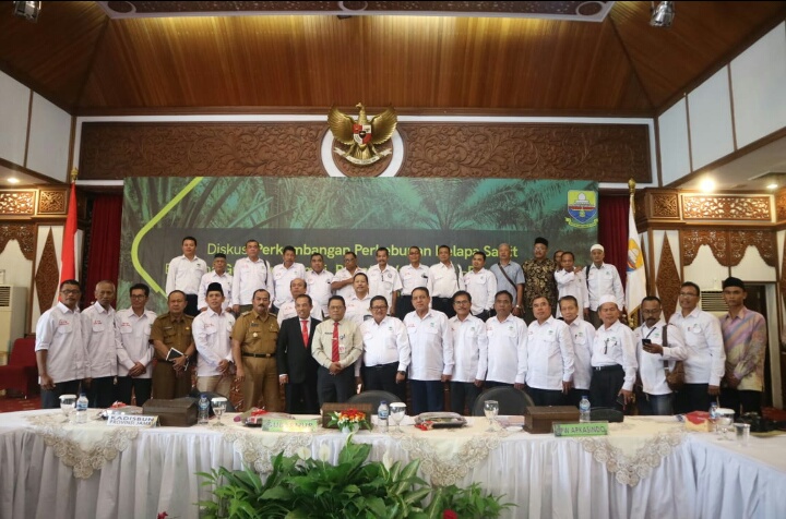 Diskusi Perkembangan Perkebunan Kelapa Sawit di Jambi, Ini Kata Wabup Amir Sakib