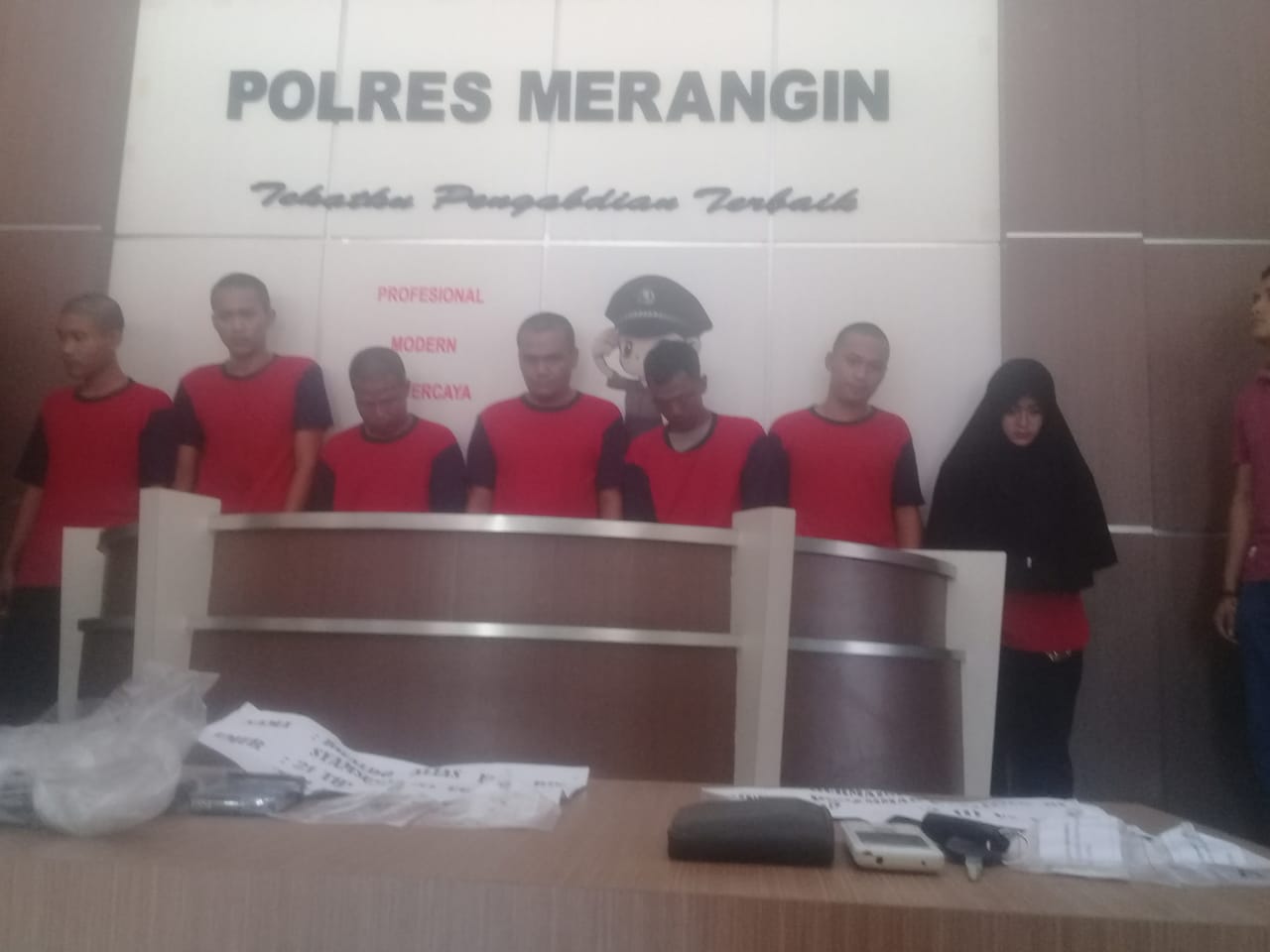 Waduh Narkoba Lagi, Tujuh Pelaku Di Bekuk Polisi, Satu Wanita