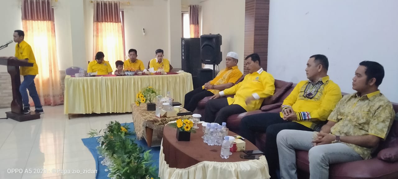 Golkar Tanjabar Gelar Rapat Koordinasi terhadap kadernya