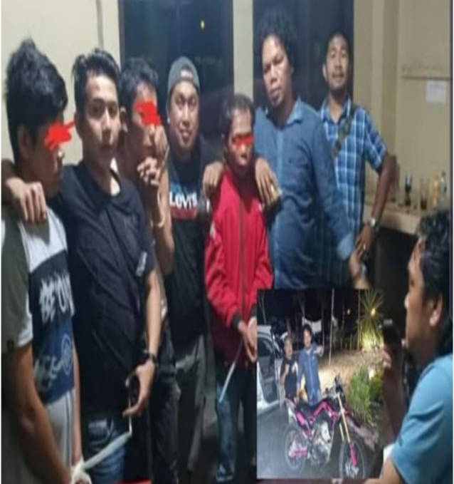 Polisi Grebek Sarang Komplotan Maling Motor Di Siulak