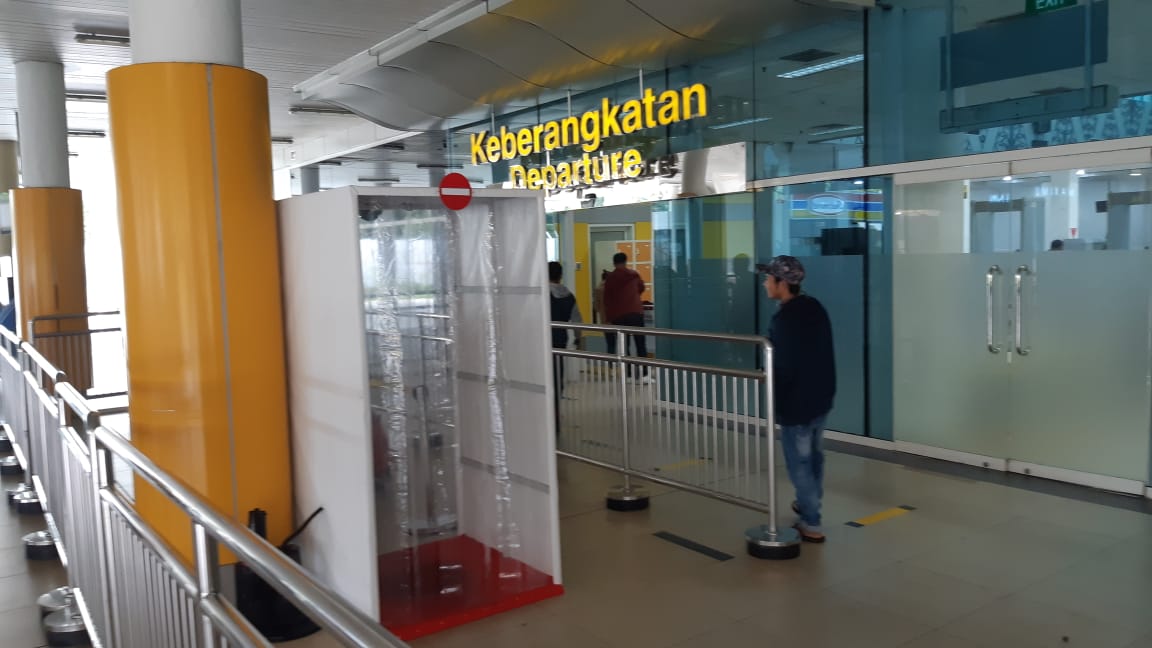 Bandara Sultan Thaha Jambi Tambah 2 Unit WTD Untuk Cegah Covid-19