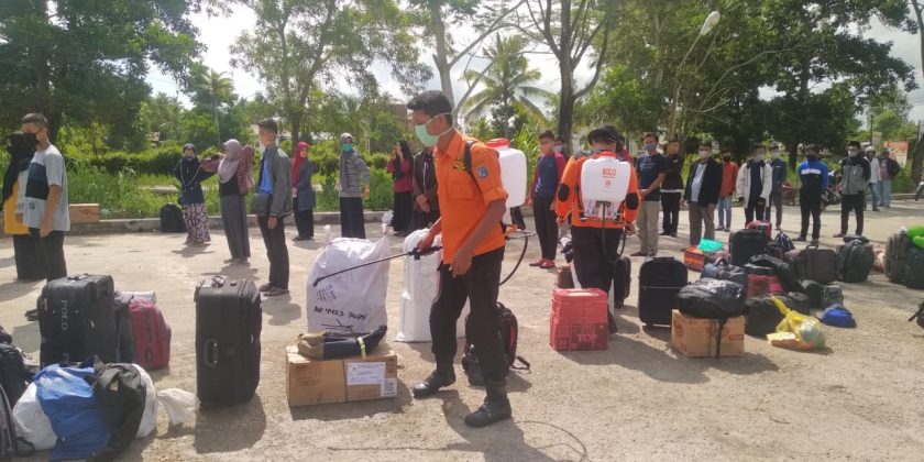 Hampir Kecolongan, 30 Santri dari Ponorogo Tiba di Kualatungkal, Jubir Gugus Tugas Covid-19: Mereka Pulang Tanpa Kordinasi