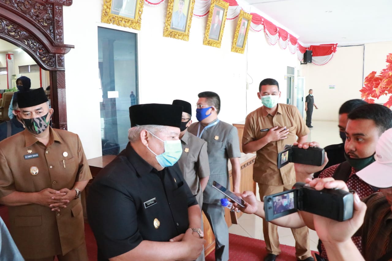 Bupati Hadir Paripurna Kedua Pembahasan LKPJ Tahun Anggaran 2019