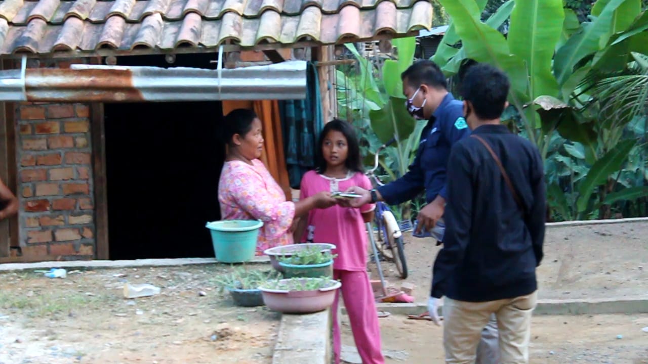 Bantu Perangi Covid- 19, P3KS Bagikan Masker Kain Ke Masyarakat