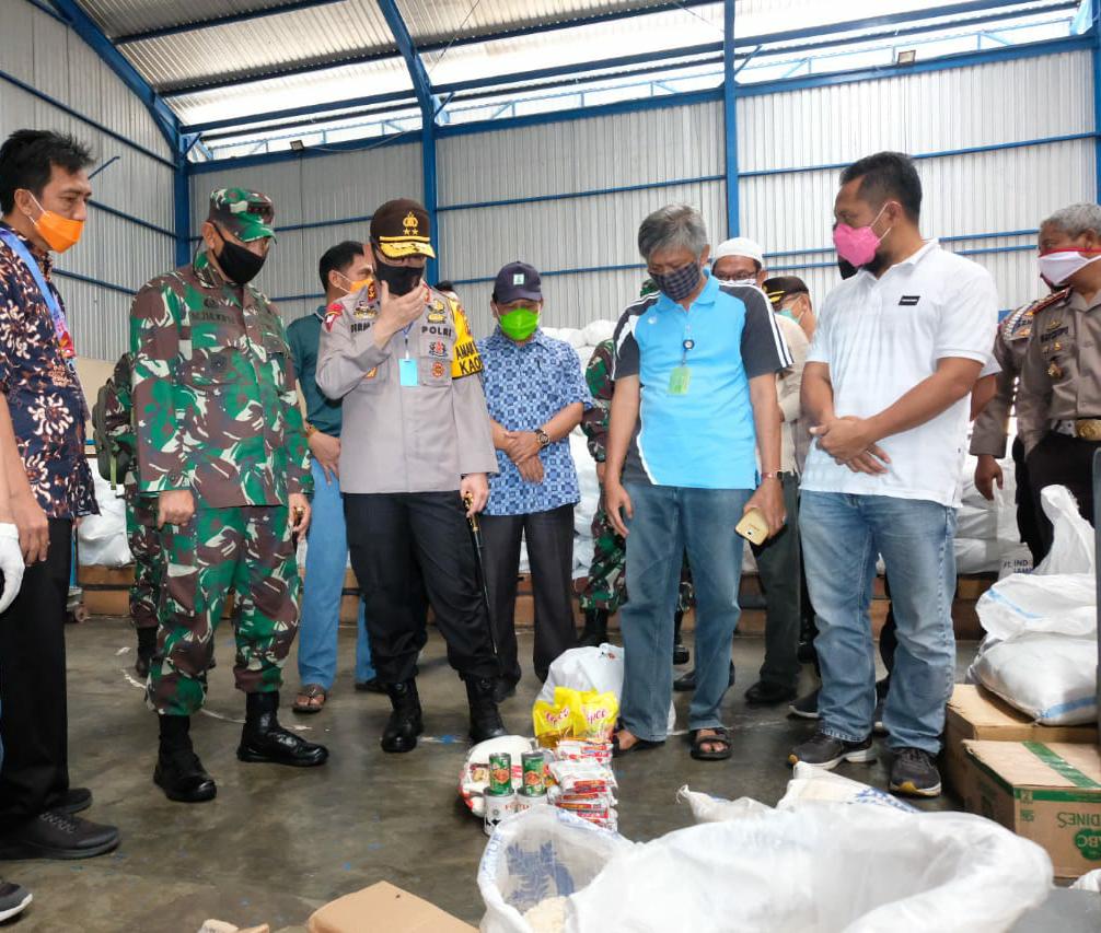 Polda Jambi Pastikan Ribuan Pendistribusian Paket Sembako Untuk Masyarakat