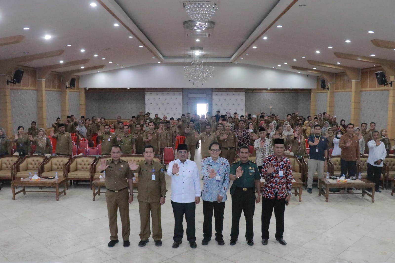 Bupati Hadiri Rakor Percepatan Penurunan Angka Stunting di Kabupaten Tanjab Barat