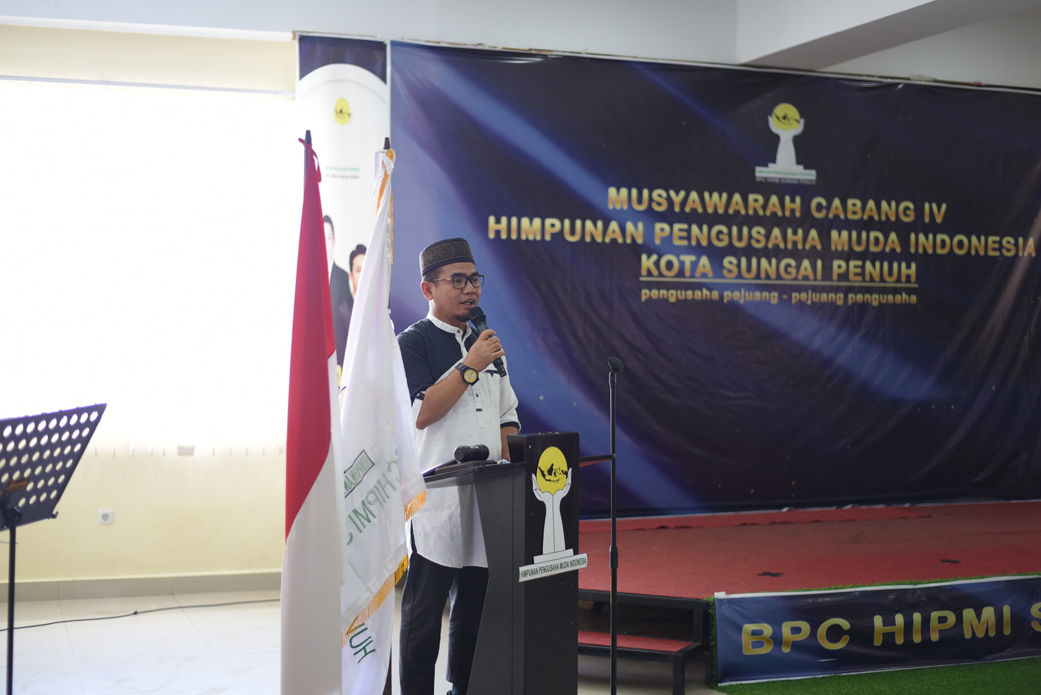 Ajak Pemkot Sungai Penuh Dukung Kegiatan HIPMI