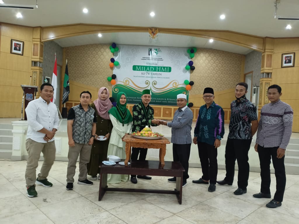 HMI Cabang Tanjung Jabung Barat Gelar Peringatan Milad Ke 74