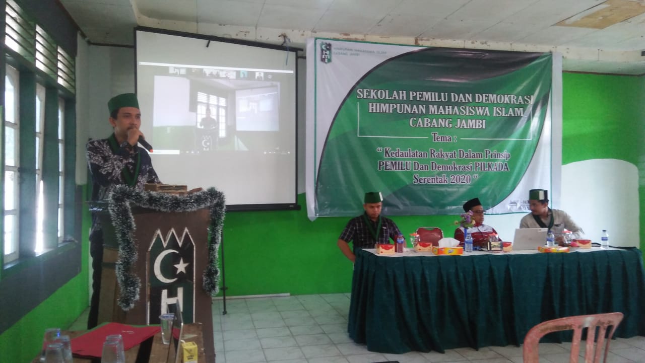 HMI  Cabang Jambi Gelar Sekolah Pemilu