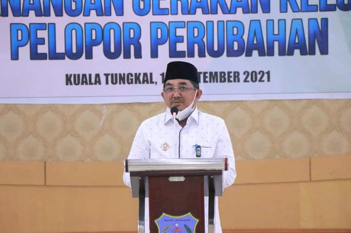 Bupati Anwar Sadat Hadiri Acara Pembukaan Roadshow TP PKK Provinsi Jambi