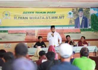 Anggota DPRD Provinsi Ivan Wirata : Saya Optimis Bangun Muaro Jambi