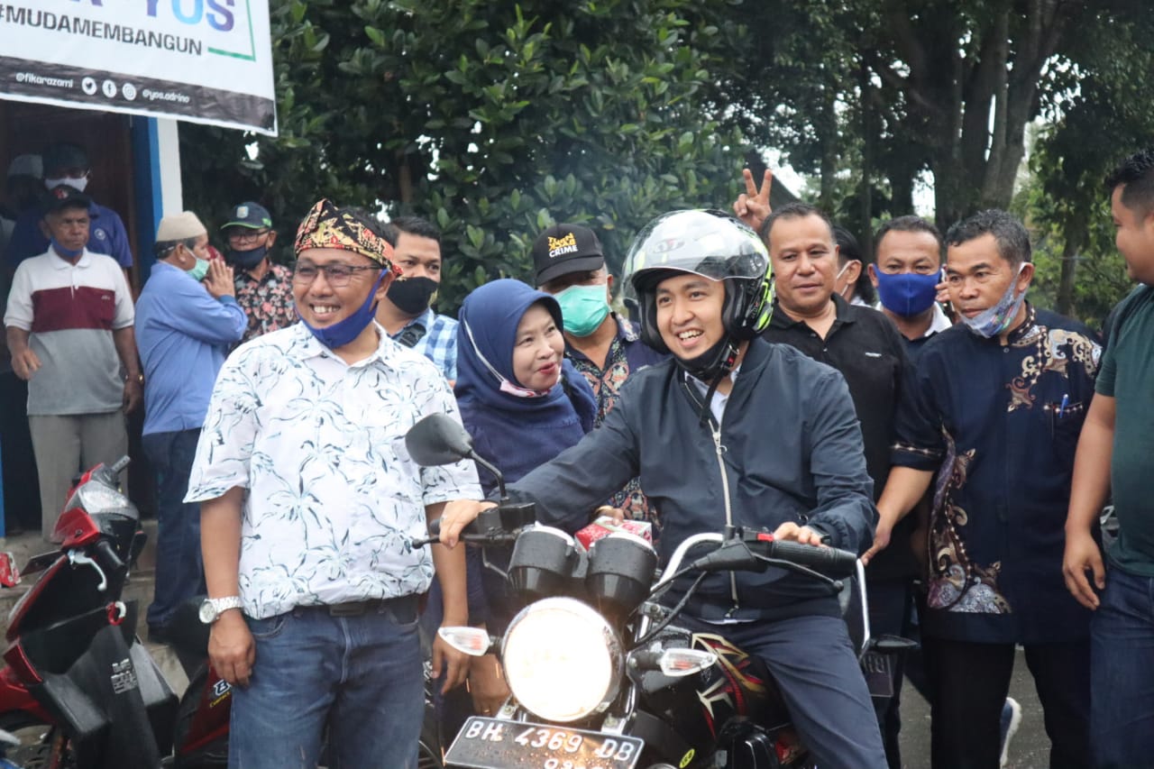 Tungangi RX King,  Masyarakat 5 Luhah Sambut Antusias Kedatangan Fikar Azami