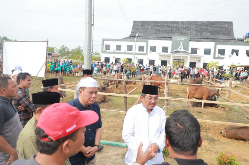 Idul Adha 1446 H: Pemkab Tanjabbar Tebar Berkah Lewat Kurban Serentak