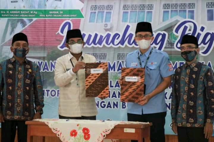 Bupati UAS Lauching Digitalisasi Layanan Informasi Dokumen Haji dan Umrah