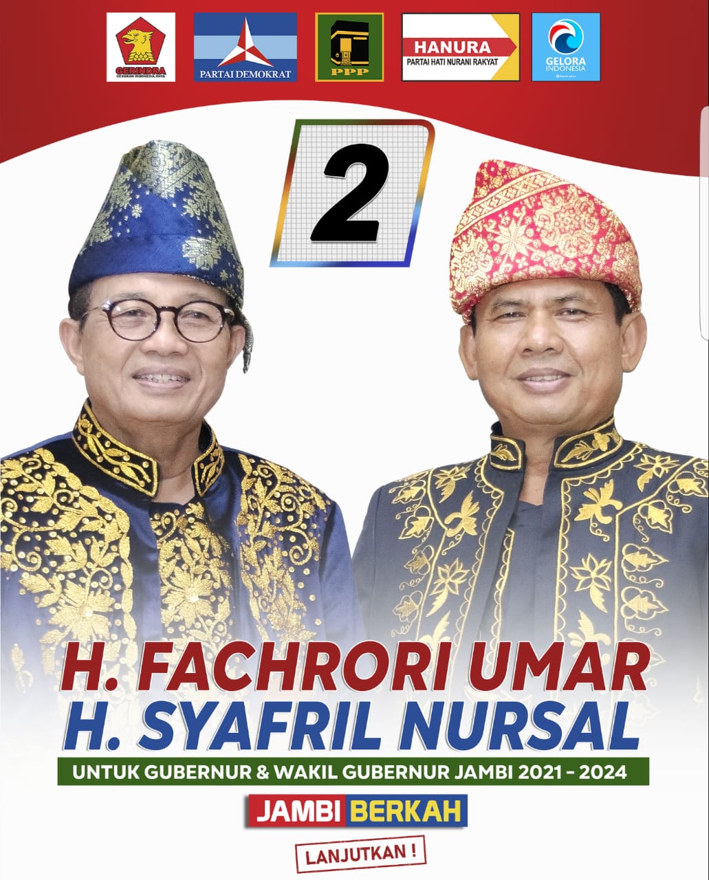 Fachrori- Syafril Dapat Nomor 2, Bung Ros: Simbol Damai Kemenangan Dan Keberuntungan